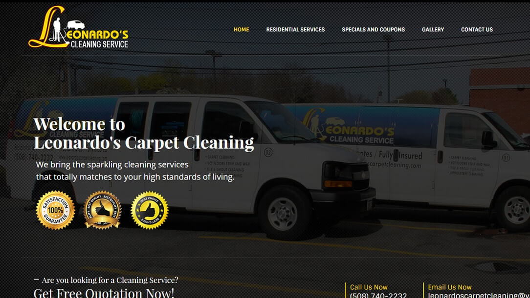 Leonardos Carpet Cleaning a Home and Furnishing site