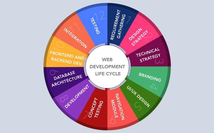 12 Phases of Web Development Life Cycle